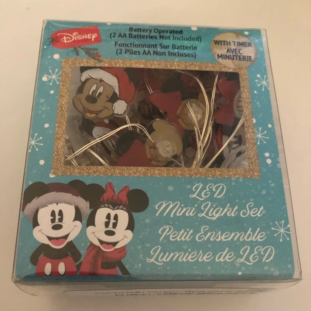 Disney Minnie and Mickey Mini Light Set